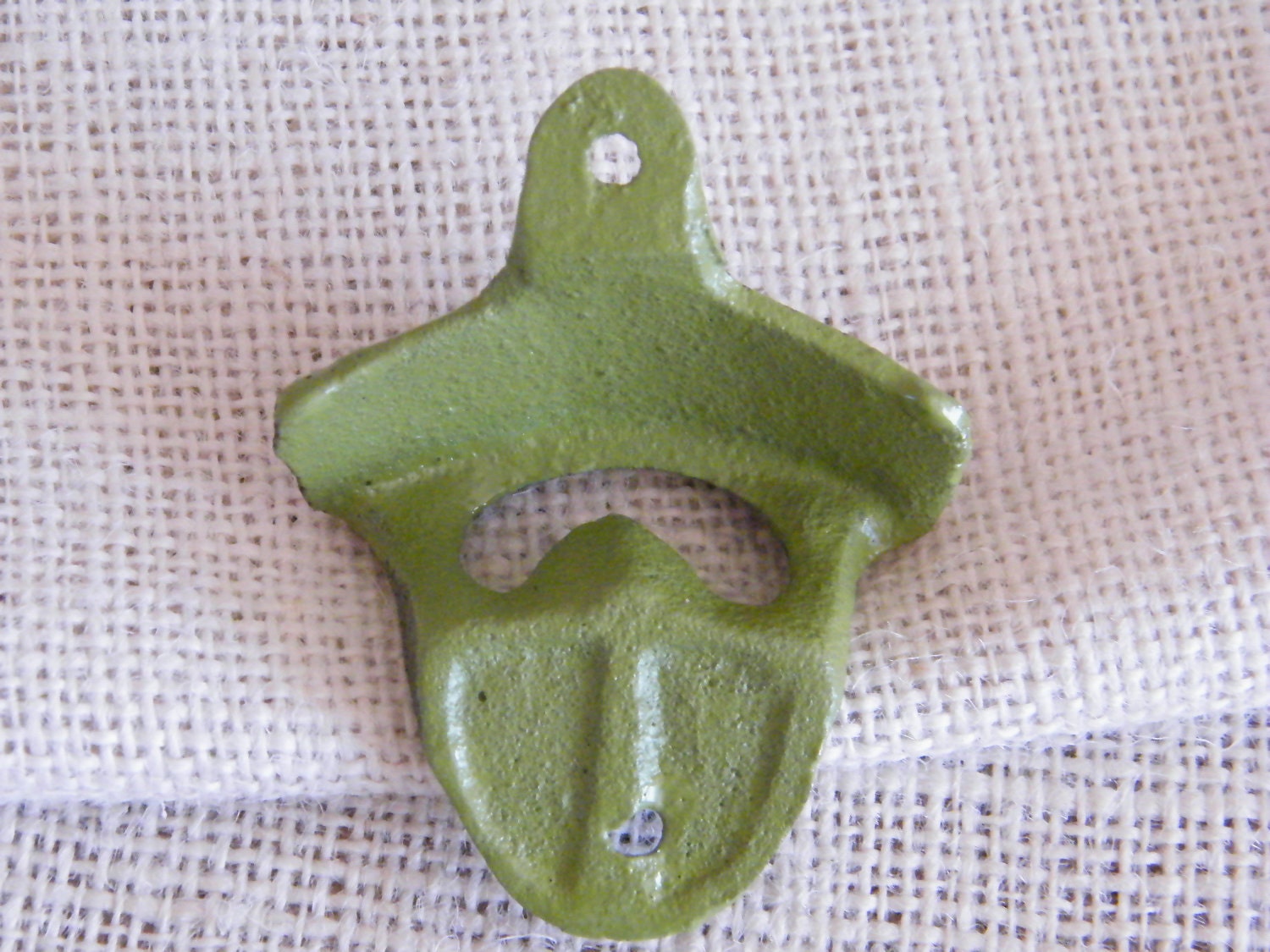 Mod Green Bottle Opener - Retro Style - Wall Mount - Bar Accessory - Man Cave - Soda Pop Opener - Groomsmen Gift - Stocking Stuffer