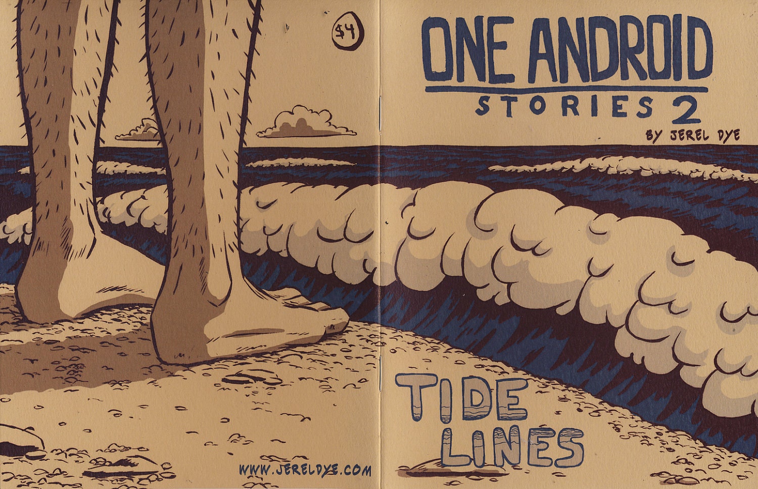 One Android Stories: Tide Lines, mini-comic