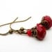 CHOOSE your RED - True Blood Earrings inspired by the HBO Series