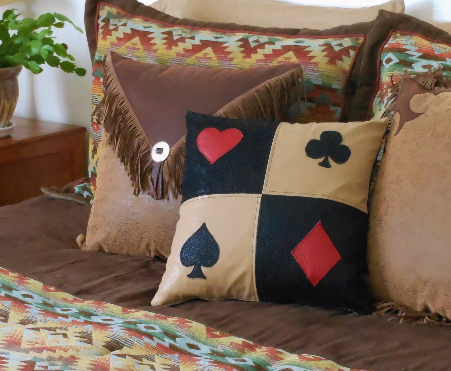 Playing Card Pillow