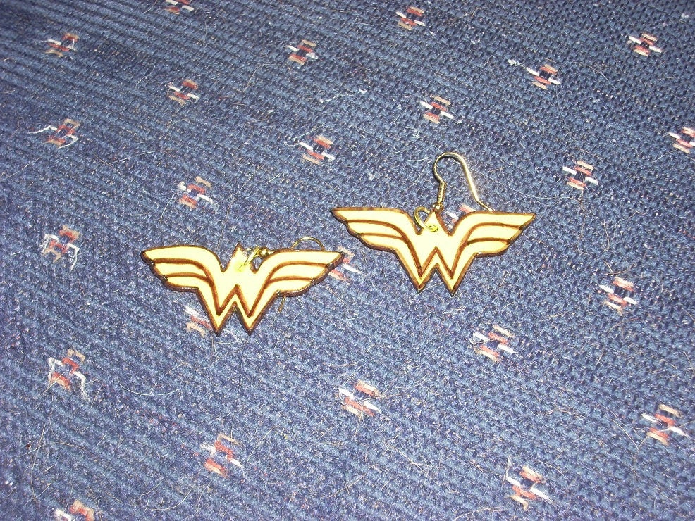 Wonder Woman Earrings
