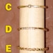 Stacked Rings 14kt Gold Filled - Mix and Match - Pick Your Own Rings
