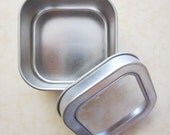 Magnetic Tins - Spice, Herbs, Tea, Home Organization - Set of 6 large