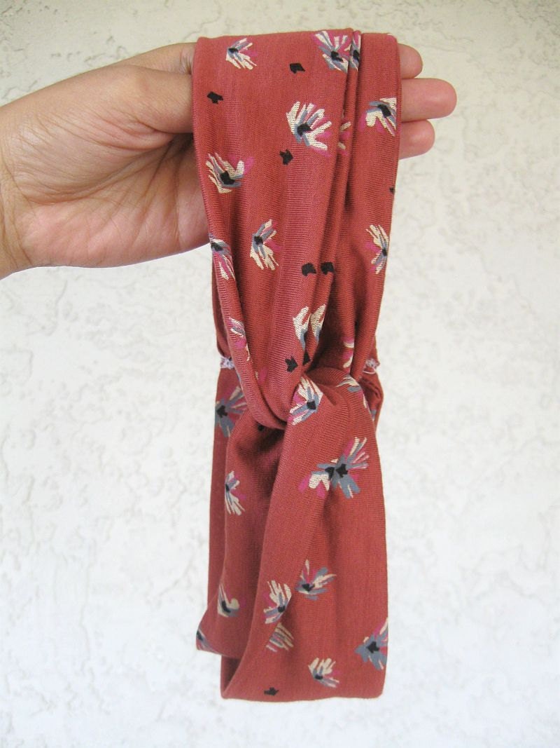 Vintage Feather Twist Turband
