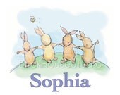 Add Name to Any Print - Personalized Nursery Art, 5x7 Print