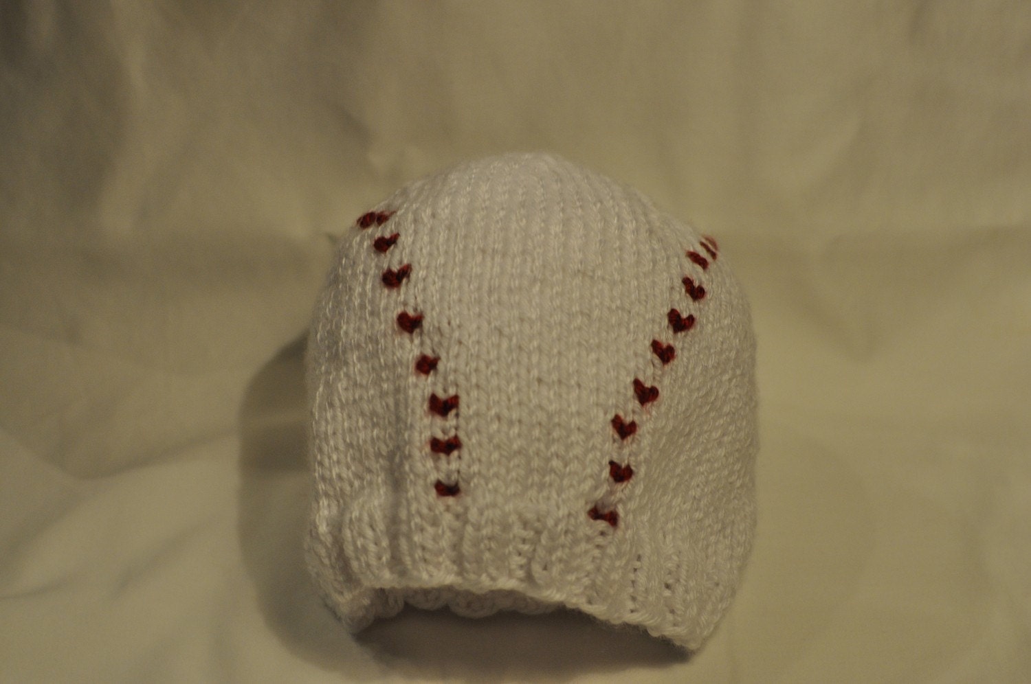 Knit Baseball Hat - Newborn/Baby/Toddler/Kids