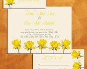PRINTABLE LUSCIOUS LOTUS - Customize Colors & Text, Modern Invitation Suite - Wedding, Anniversary, Engagement, Shower, Party