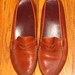 Light Brown Leather Dexter Loafers SALE