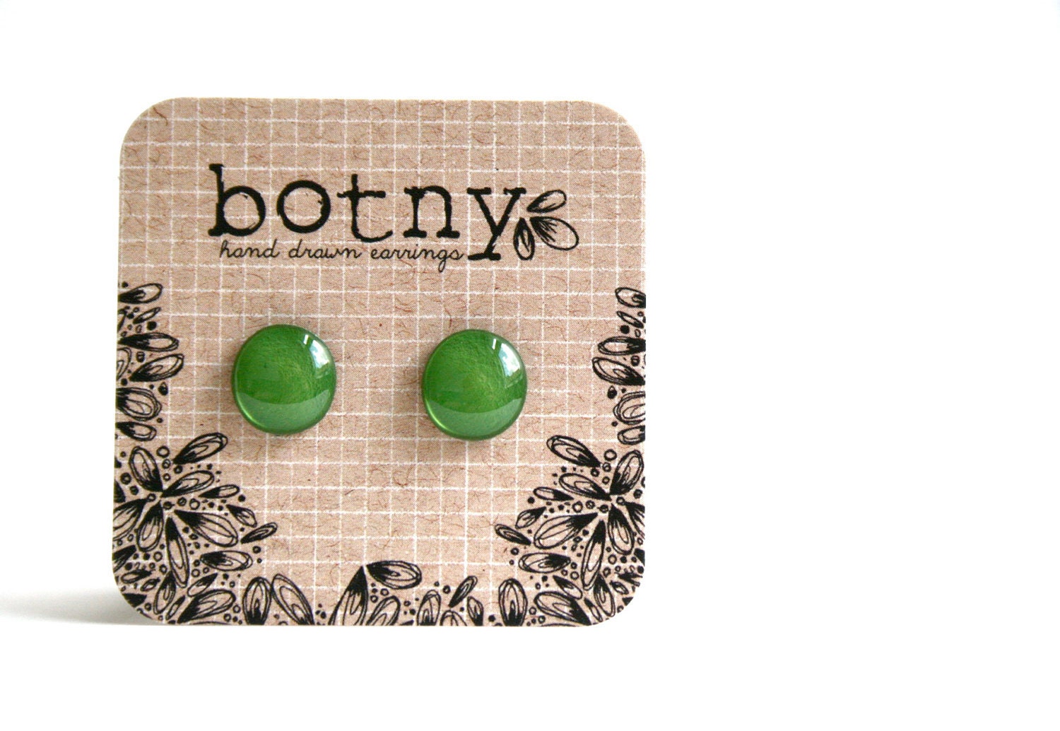 St. Patty's O'Kelly Green Brook Earrings