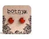 Rusty Terra Cotta Brook Earrings