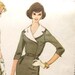 Mid Century Mad Men 1960 McCalls Sewing Pattern 5647 Dress 43 in bust Uncut