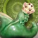 Vintage elf boot planter