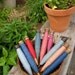 9 Vintage Thread Bobbin Spools Colorful Yarn Textile Industrial