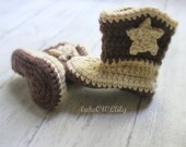 crochet cowboy boots custom order up newborn baby toddler