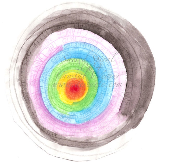 Sacred Spiral Spirit Cards