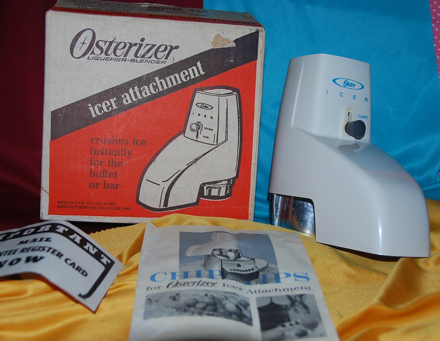 Oster Kitchen Center Ice Chopper Attachment