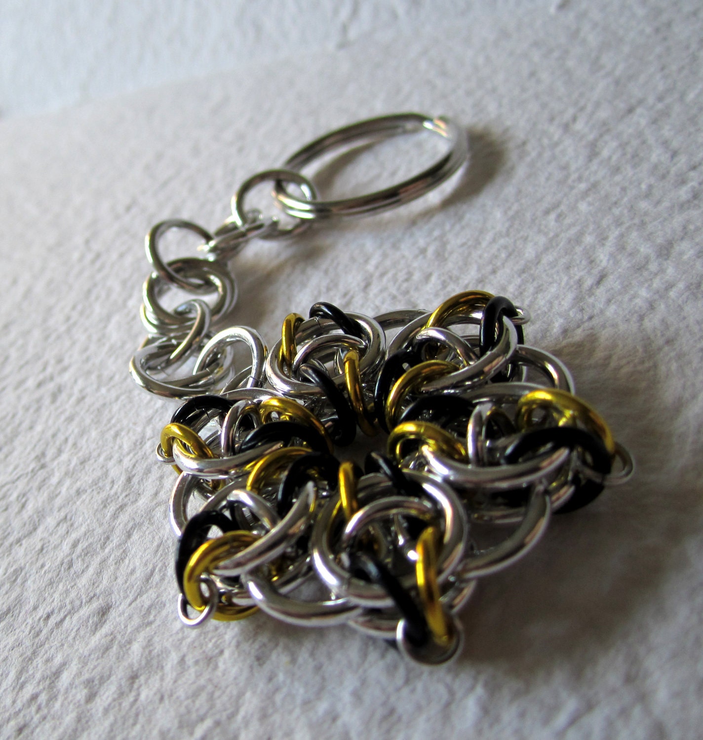 Hufflepuff Fireworks Keychain