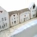 R E S E R V E DFive Vintage Wooden House Blocks