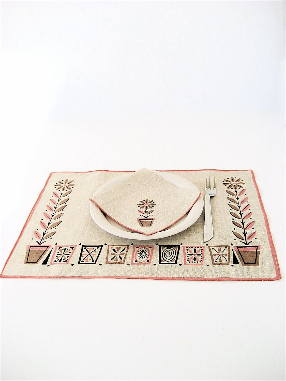 LInen Placemats with Napkins