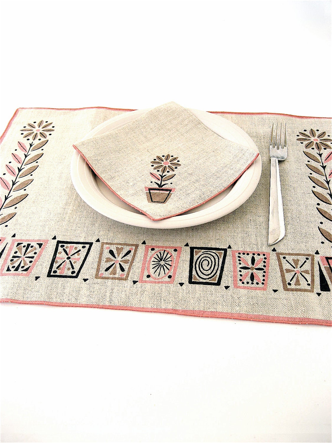 LInen Placemats with Napkins