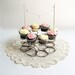 Vintage Metal Spring Repurposed Cupcake Stand