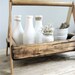 Vintage Wooden Box with Stand