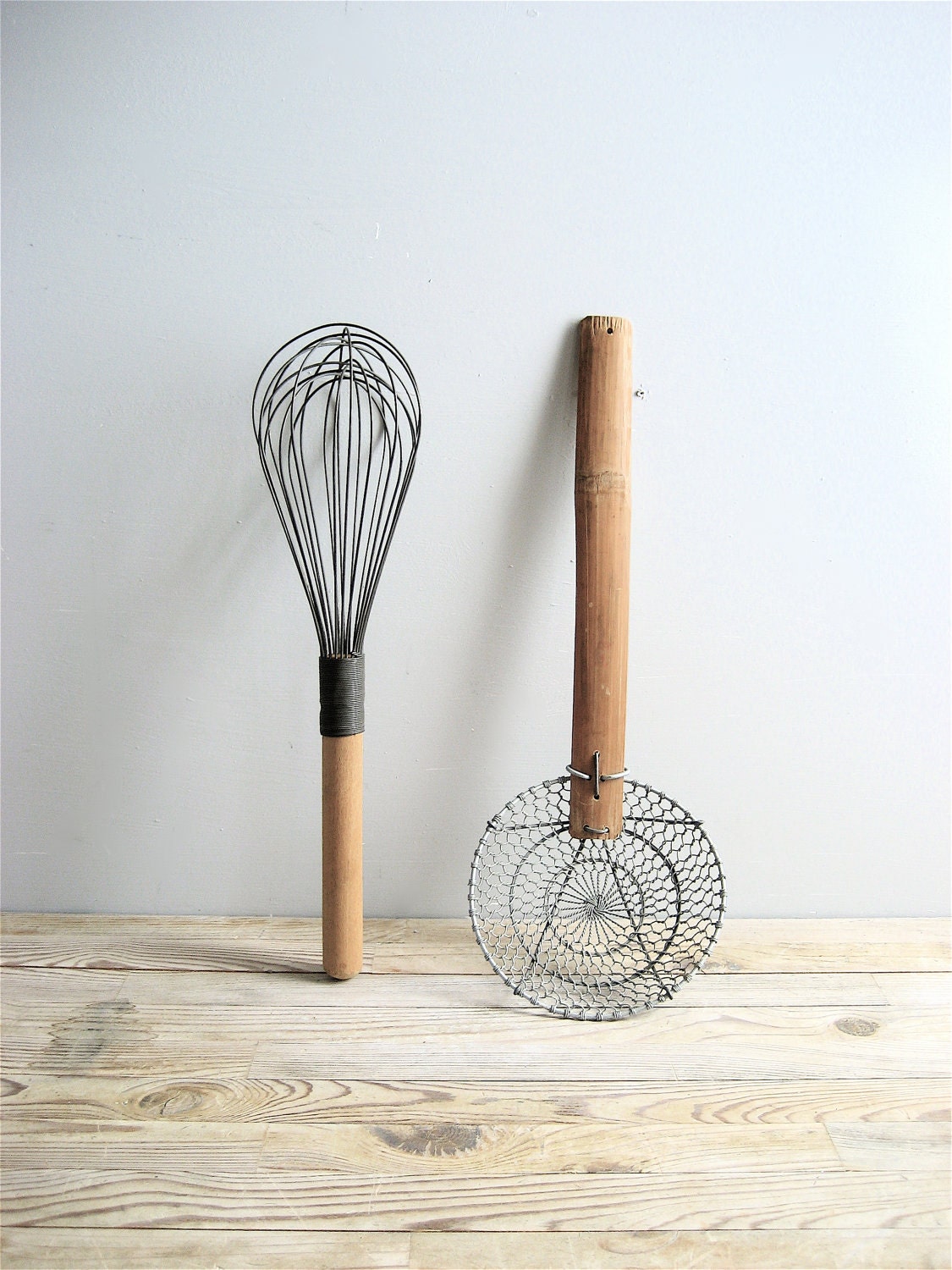 Vintage Pair Kitchen Utensils