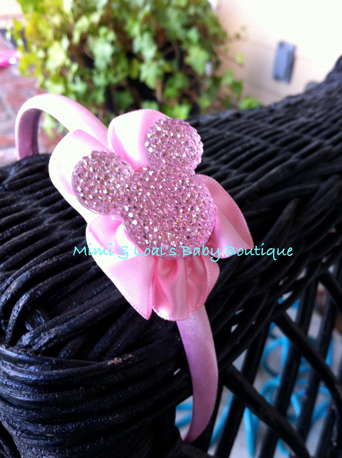 MICKEY MOUSE BLING headband Pink - Disney