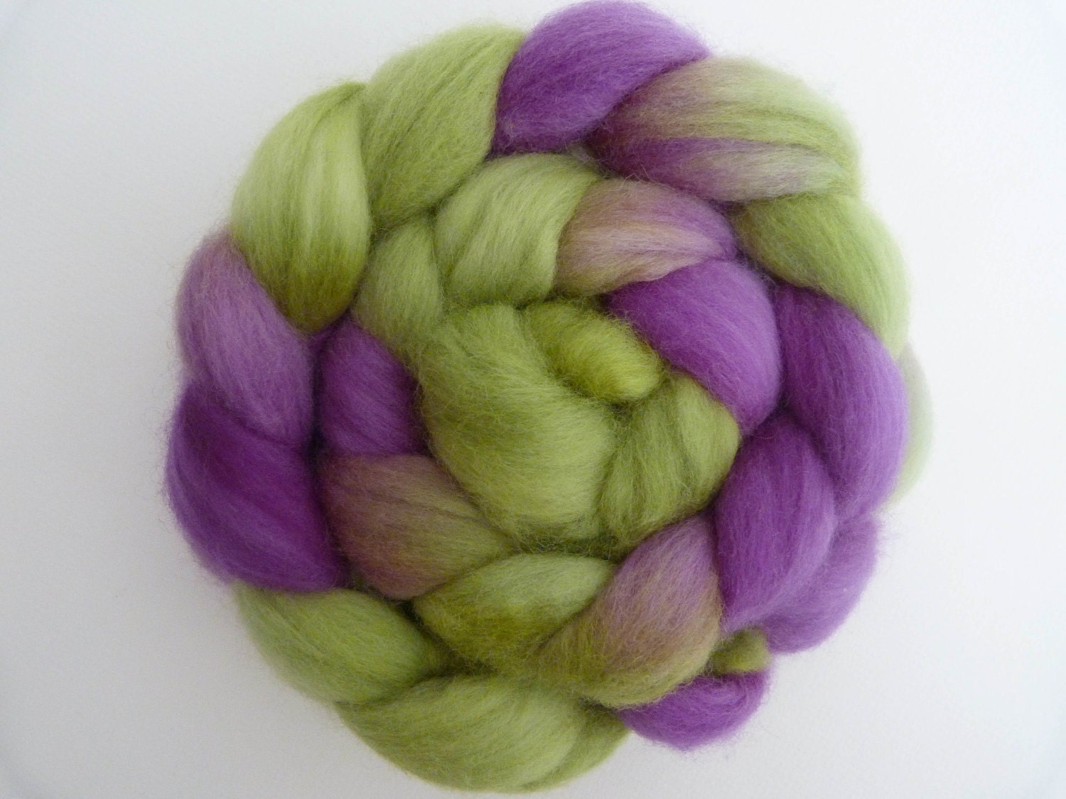 Hand Dyed Merino Spinning Fiber Roving