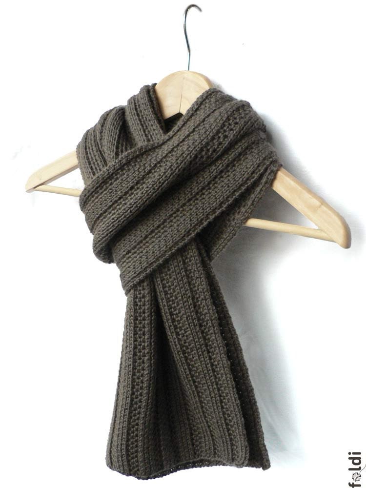 Truffle camel scarf - foldi