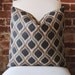 Dark Night - Robert Allen - Pillow Cover - 20 in square - Designer Pillow - Decorative Pillow - Throw Pillow