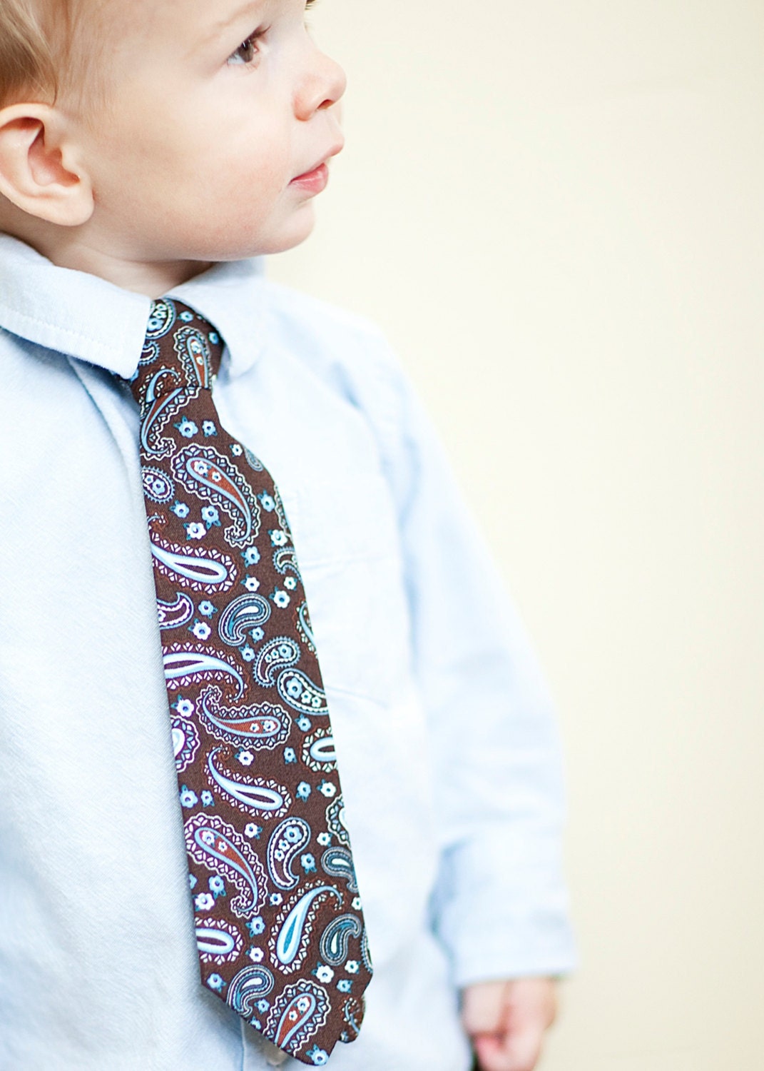 Boys Necktie - Multi-Colored Argyle