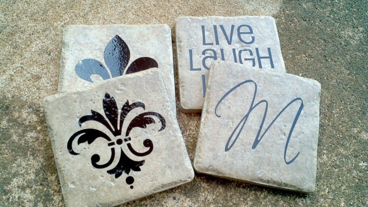Custom Tile Coasters