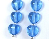 Blue Hearts earrings