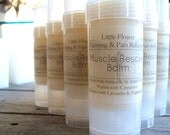 Muscle Rescue Massage Balm / Balm twist tube / Arnica Oil / Hot muscle rub father's day gifts new dads outdoors and garden