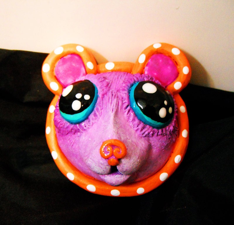 Circus Bear Extraordinaire Brooch Pin