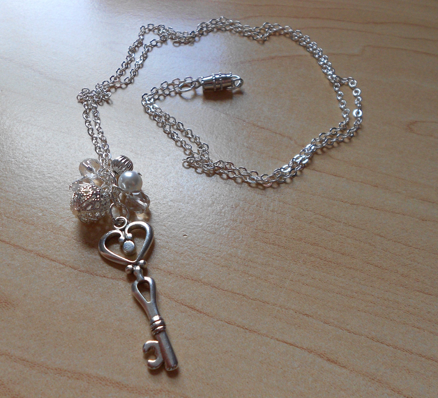 Key Charm Necklace