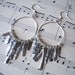Anthropologie Inspired Wire Dangle Earrings