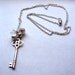 Key Charm Necklace