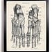 The Human Feet Anatomy Antique Illustration  8 x 10 Giclee Art Print Upcled Collage Recycled Book Art Buy 2 Get 1 FREE