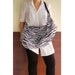 Black White Hippie Gypsy Cotton Bag