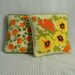 Beautiful Vintage Hand Embroidered Pillows