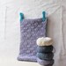 Lavender cotton cowl / crochet vegan chunky - Coupon "SPECIAL" - 15% OFF