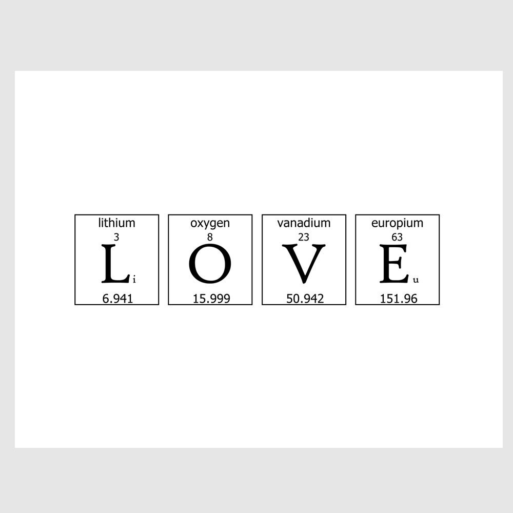 Periodic Table Love