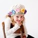 Crochet Pattern for Flower Garden Hat - 5 sizes, baby to adult - Welcome to sell finished items