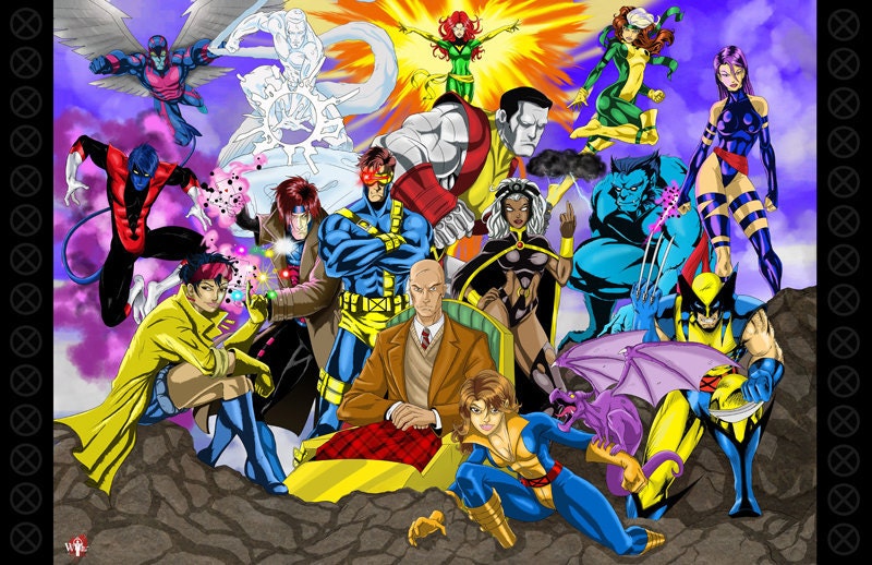 11x17" Classic X-Men