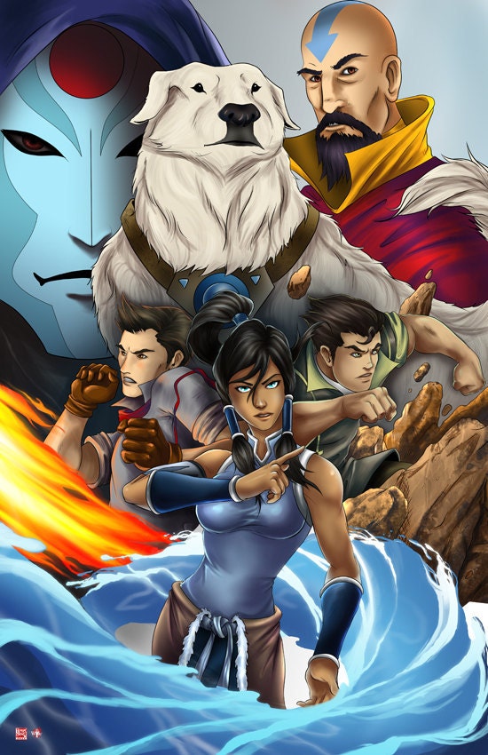 11x17" Legend of Korra