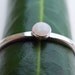 Opal Ring, Opal Stacking ring, Tiny Opal ring, White Opal ring, Stacking Ring