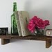 Rustic Wood Shelf made with reclaimed Humboldt Milling Company Old Growth Lumber