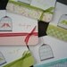 Thank You Cards Set 5 Cards Love Birds